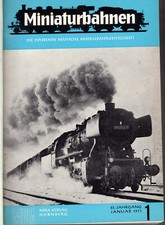 OO 259 MIBA - Miniaturbahnen kompletter Jahrgang 1971 zu einem Buch gebunden
