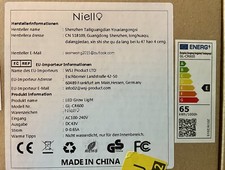 Niello Pflanzenlampe 600 Watt Grow LED Neuwertig