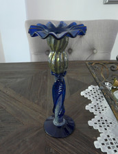 Edler Glas Kerzenständer