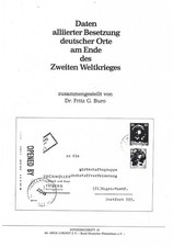 Buro, die Daten alliierter Besetzung deutscher Orte am Ende des WWII, 1991