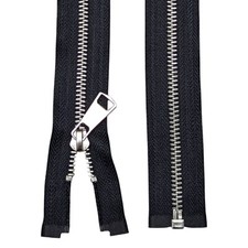 Metall Reißverschluss Schwarz