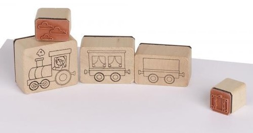 Stempel geburtstagszug - stempel,