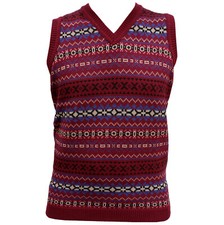 Herren Fairisle Weste