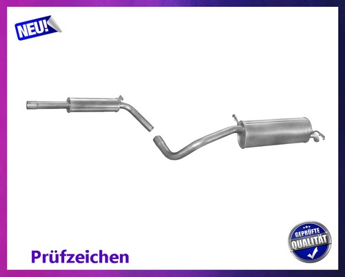 Auspuffanlage für polo - für, vw