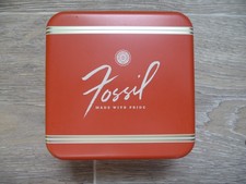 FOSSIL Blechdose Quadrat