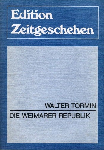 Die weimarer republik hrsg - die,
