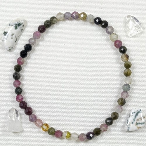 Turmalin armband multicolor - armband, 4