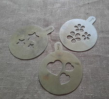 Kaffee Schablonen aus