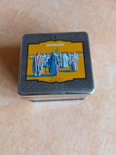 Reemtsma Senoussi Blechdose leer, ca 9x8x5 cm