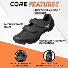 Core Radschuhe für Damen & Herren – MTB & Straße – SPD/Look Delta kompatibel