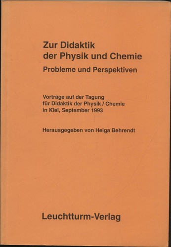 Zur didaktik der physik und - didaktik,