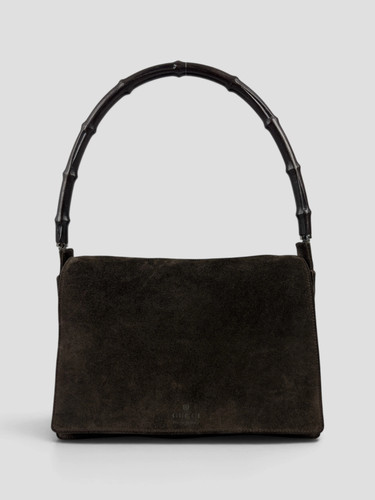 Gucci bamboo suede - gucci,