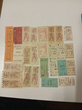 Alte Platzkarten Eintrittskarten Fahrkarten