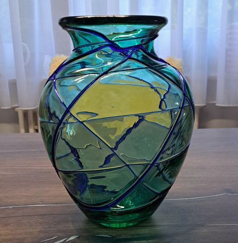Handgeblasene vase - handgeblasene,