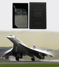 British Airways Concorde Rolls Royce 58 - Flugzeug Hiduminium Sammleranhänger