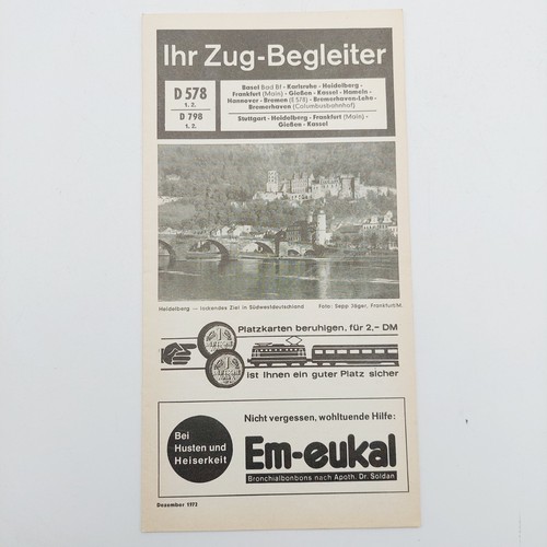 Ihr zug begleiter 578 - ihr, d
