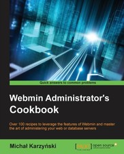 Karzy Ski - Webmin Administrator's Cookbook - New paperback or softbac - X555z
