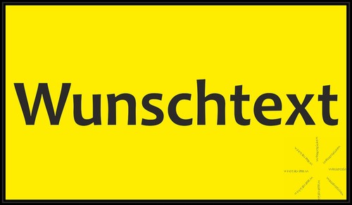 Autoaufkleber gelb achtung - gelb,