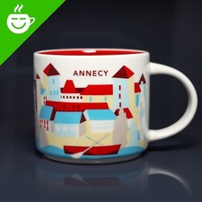 » STARBUCKS City Mug » ANNECY « NEU » SKU  YOU ARE HERE YAH Kaffee Tasse France