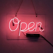 OPEN Neon Sign Handgefertigt