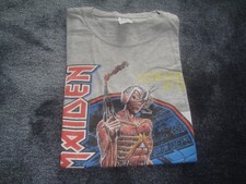 Iron Maiden Somewhere in Time Shirt Größe M grau