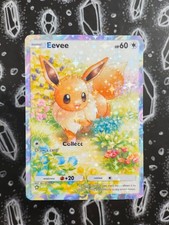Eevee / Evoli | Stars Holo Full Art | Pokémon TCG Pocket Custom Fan Karte