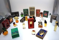 Parfum Sammlung alle Voll 14 mit Box, 1 x Ohne Box Miniaturen 1970-90er Jahre