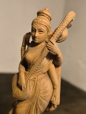 Saraswati holzfigur - ♥️,