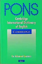PONS Cambridge International Dictionary of English