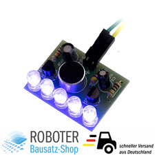 Bausatz Mini LED Lichtorgel zum Löten lernen Löttechnik DIY-Elektronik