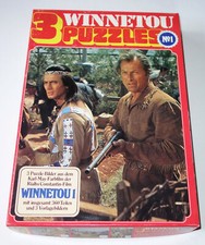 Puzzle 3 x 120 Teile Winnetou