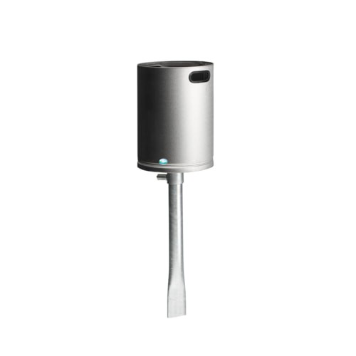 Abfallsammler mit standrohr - standrohr, /