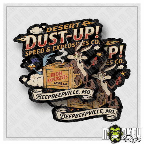 Desert dust wile - dust,