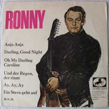 Ronny Vinyl Anja Anja Oh My Darling Caroline  10`` LP 33er