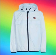 TOMMY JEANS GR XL WINDBREAKER  REGENJACKE PACKABLE TECH 