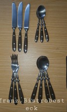 Bistrobesteck, Landhausbesteck , 4 teilig, 3 Stück