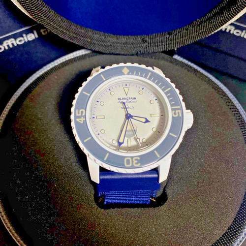 Swatch blancpain bioceramic - x,