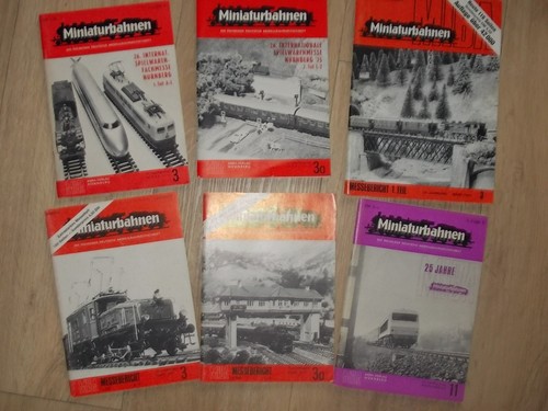 Miba miniaturbahnen hefte - miba-miniaturbahnen:,