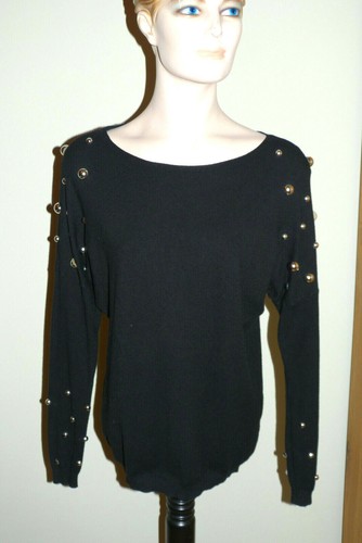 Schwarzer pulli pullover - schwarzer, *