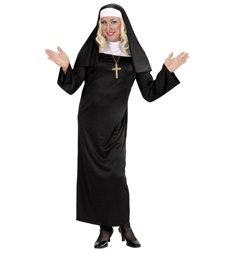 Kostüm nonne 3xl - gr.,