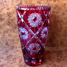 große Vase Bleikristall