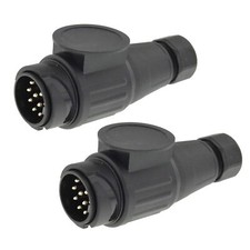 2x KFZ Stecker 13-polig 12V