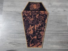 Sunn O Coffin Back Patch Back