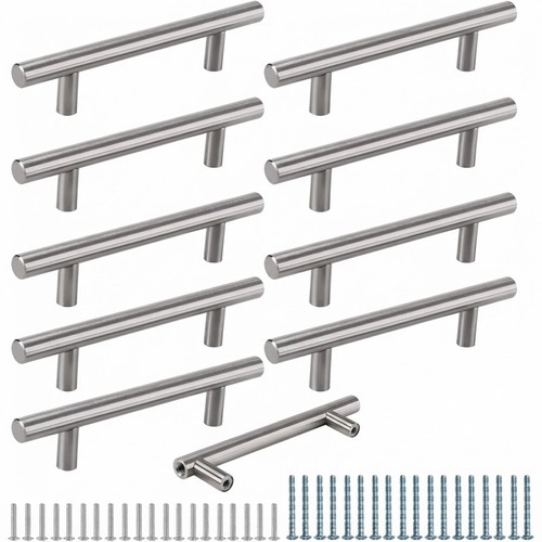 Möbelgriffe edelstahl 128mm - möbelgriffe,