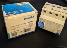 Doepke DFS4 040-4/0,03-EV Fehlerstromschutzschalter 040-4/0,03A, 4-Polig (091348