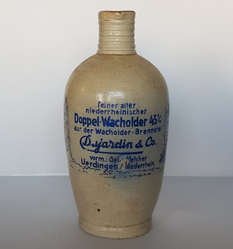 Dekorative steinzeug flasche - steinzeug,