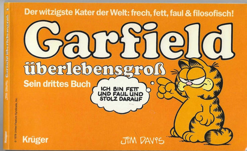 Garfield überlebensgroß - Überlebensgroß,