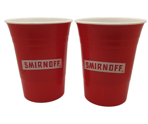 Smirnoff trinkbecher rot - 2,