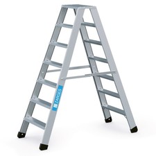 Zarges Bockleiter Seventec B 2x7 Stufen Standleiter Stehleiter Stufenstehleiter