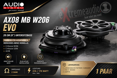Audio system ax08 w206 evo - mb,